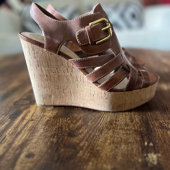 Coach wedge sandals size 8 - Picture 3 of 7